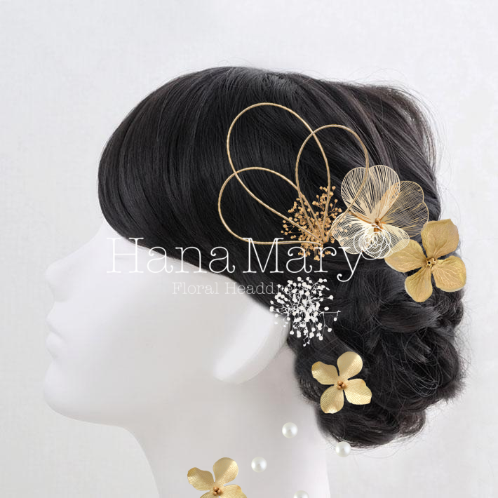ゴールド髪飾り_k
