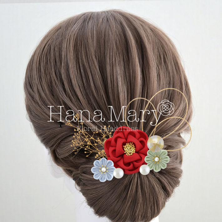 つまみ細工　ヒナ