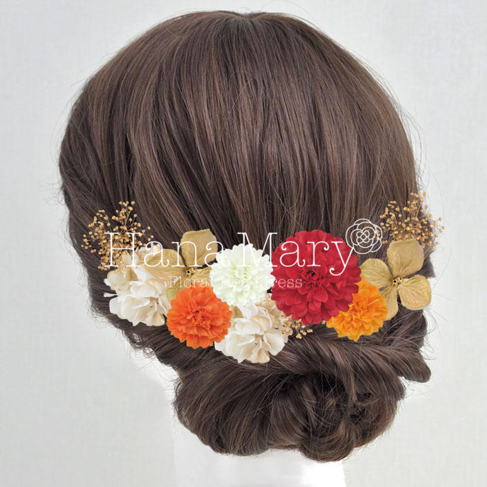 赤オレンジ黄色