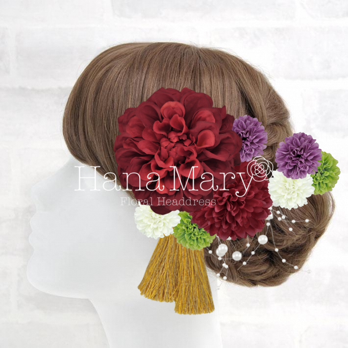 ダリアアレンジ