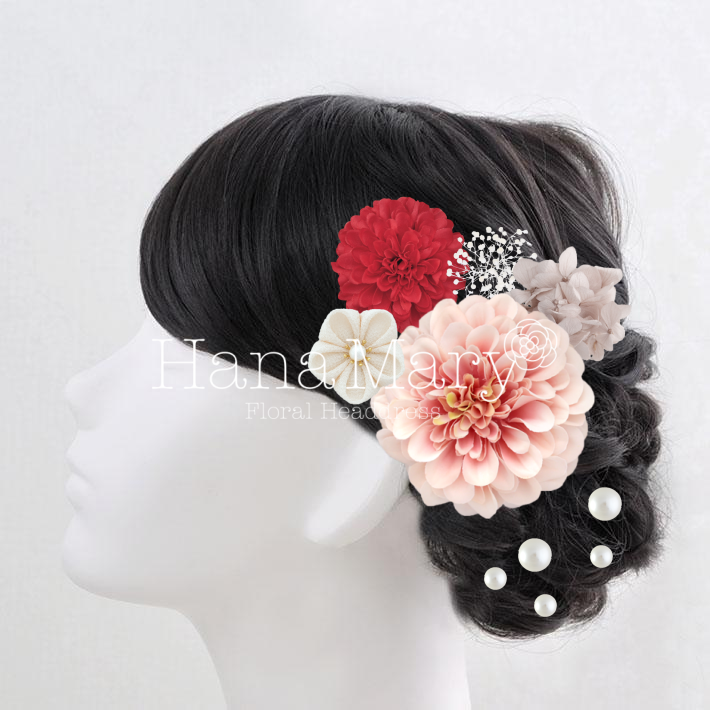 みおちゃんの髪飾り