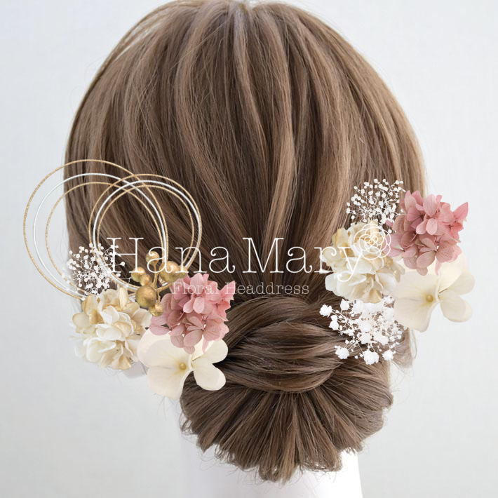 あじさいピンククリームゴールド