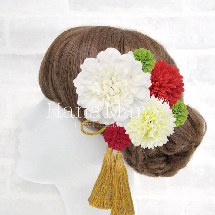 白ダリアの古典色