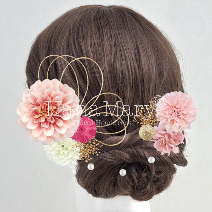 ピンクジニアとアジサイなど7