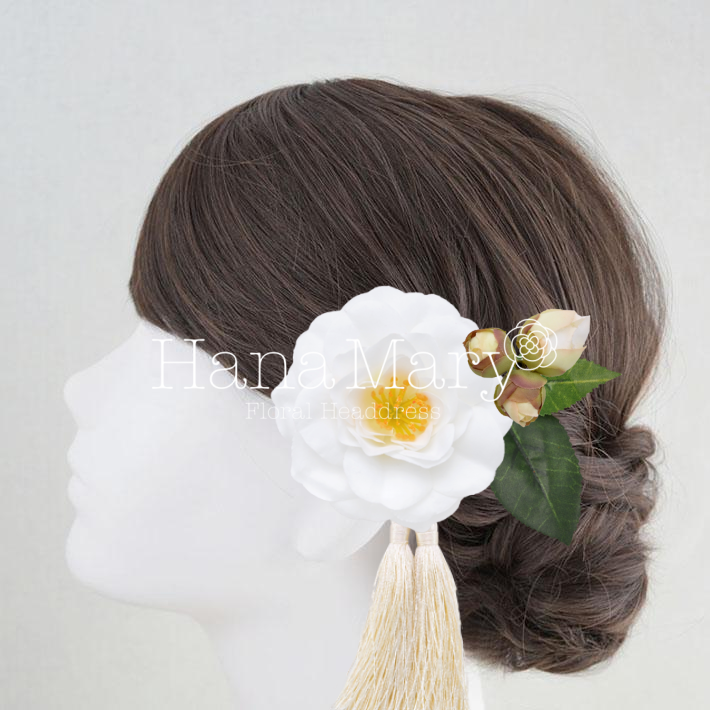 椿ヘアセット