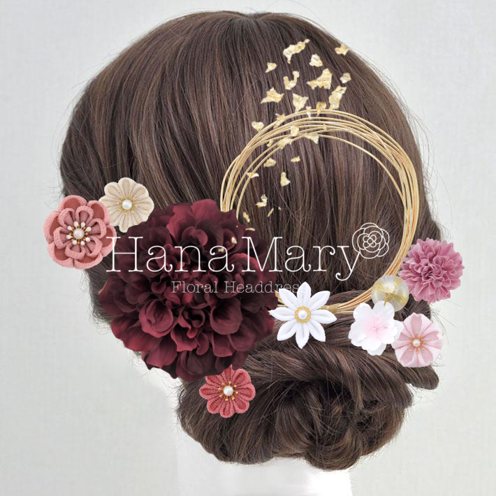 布の花