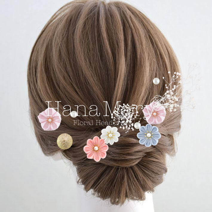 ピンク小花2