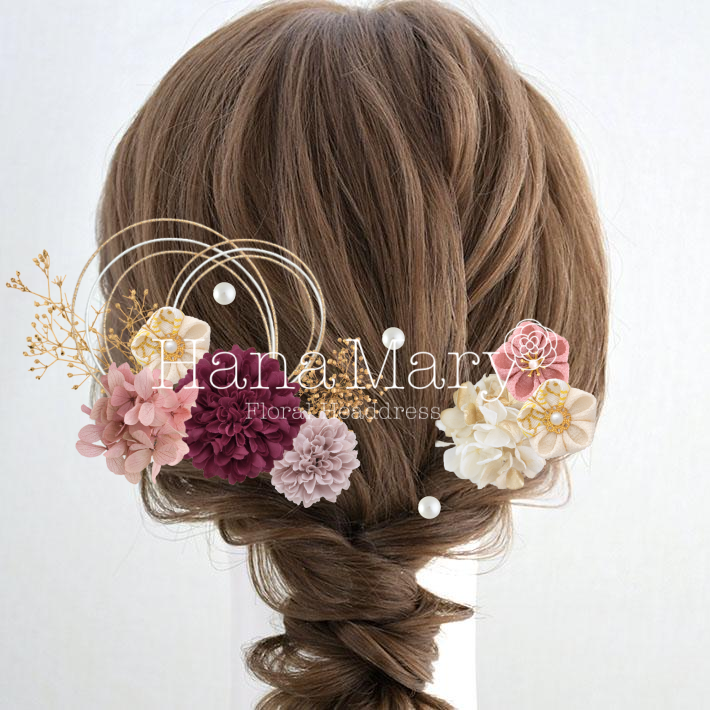 むらさきピンクアレンジ