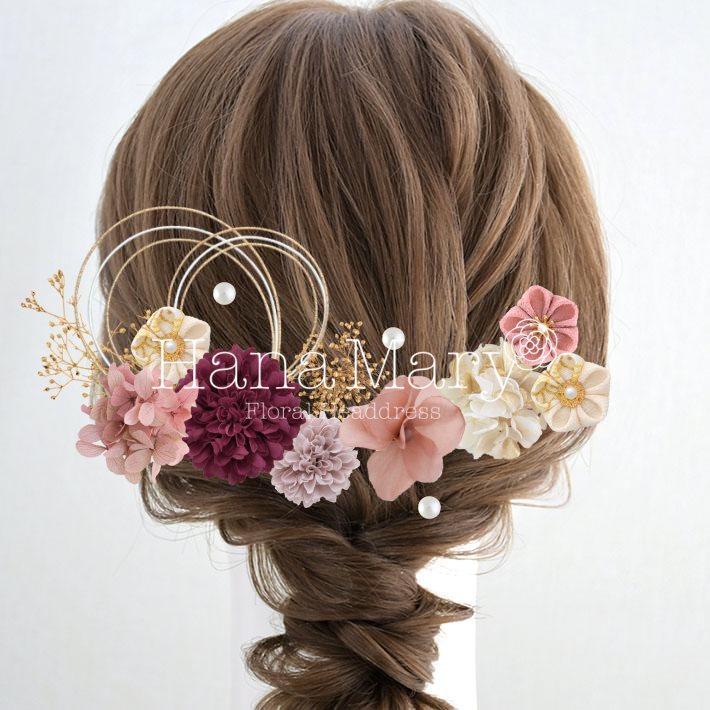 むらさきピンクアレンジ