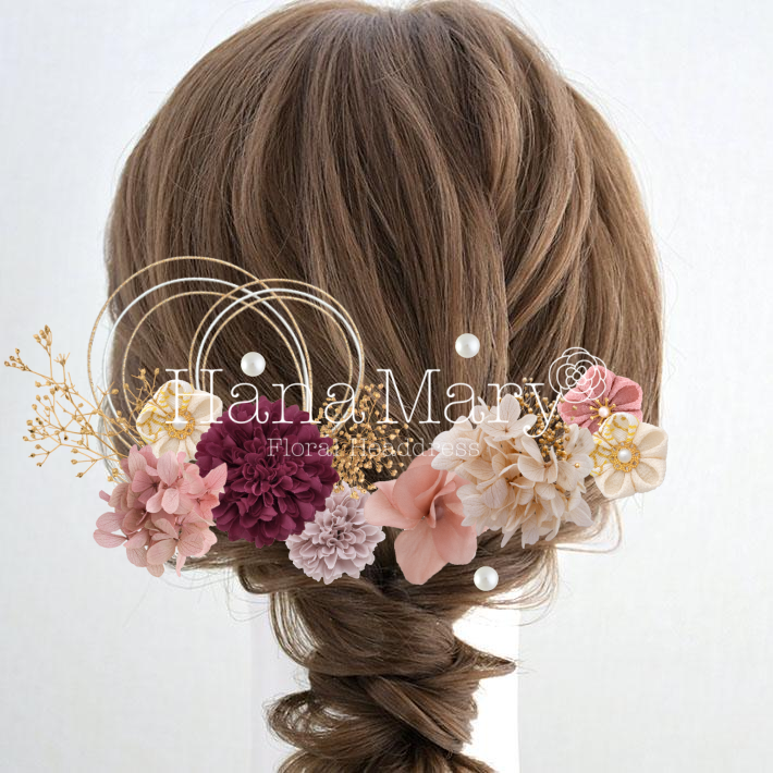 むらさきピンクアレンジ