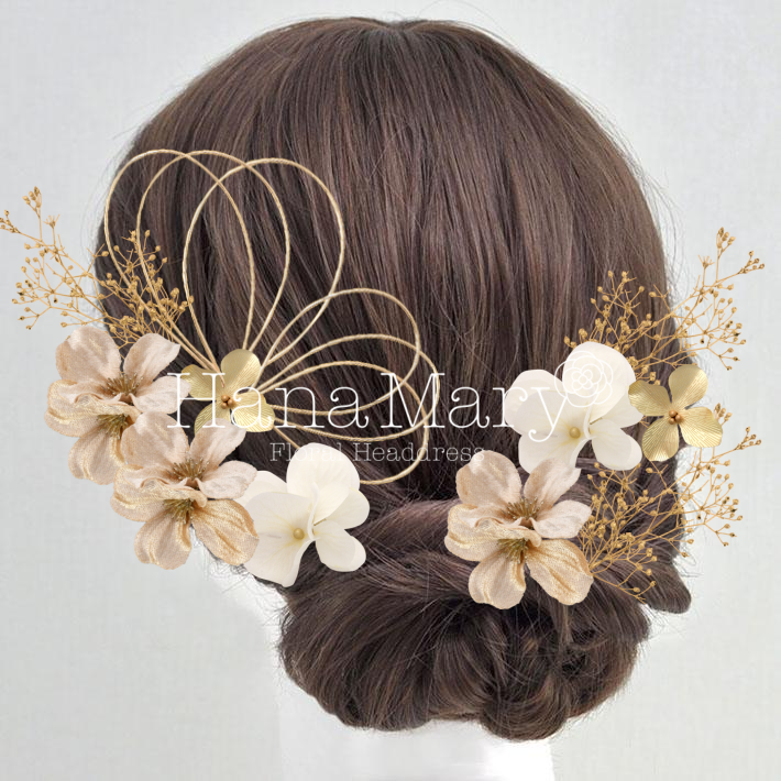 ハナミズキ、落ち着いた髪色で