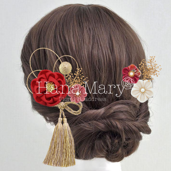 つまみ細工アレンジ