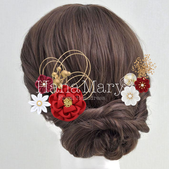 つまみ細工アレンジタッセル無し