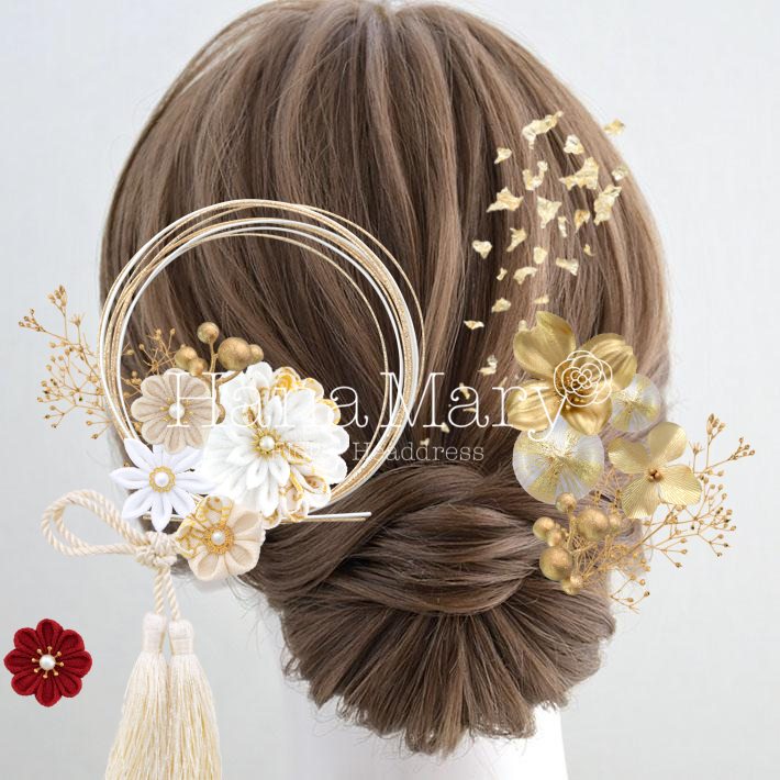 つまみ細工　W&G