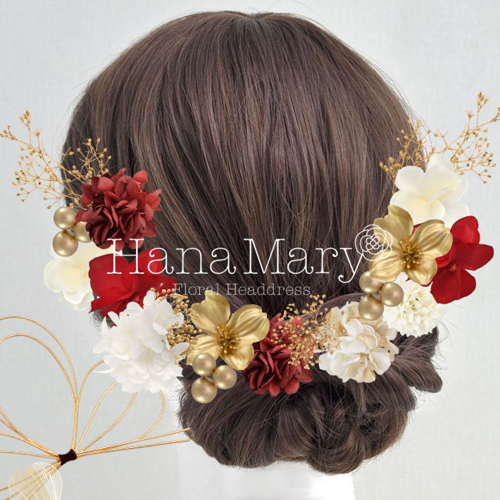 ウェディング赤