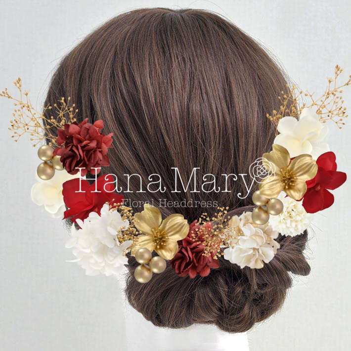 ウェディング赤