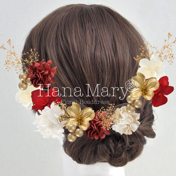 ウェディング赤