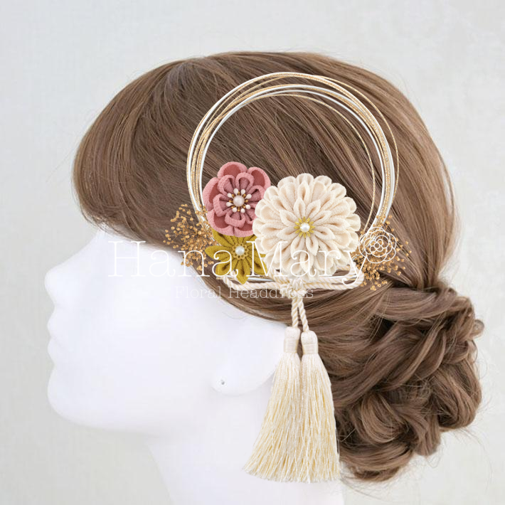 つまみ細工アレンジ