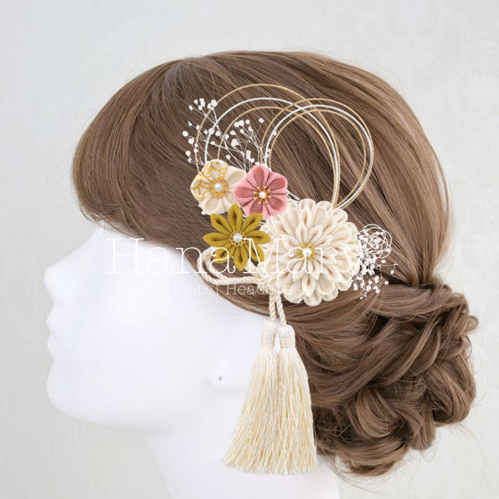 つまみ細工アレンジ2