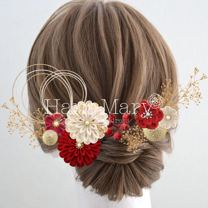 つまみざいく4️⃣