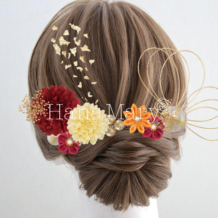 お気に入りを集めた髪飾り