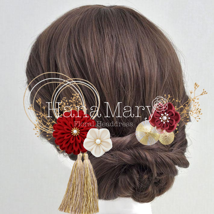 紅白×ゴールド