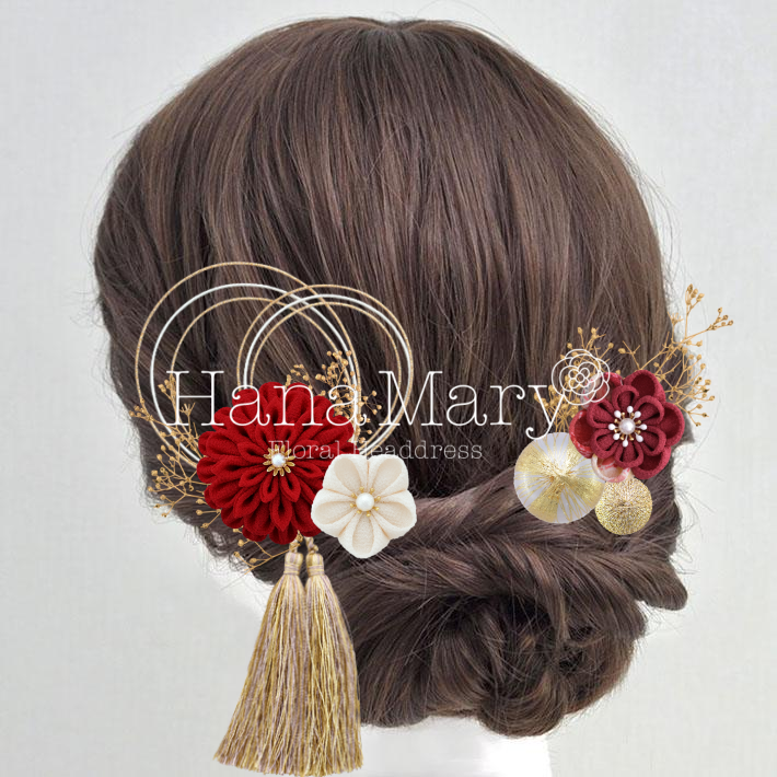 紅白×ゴールド