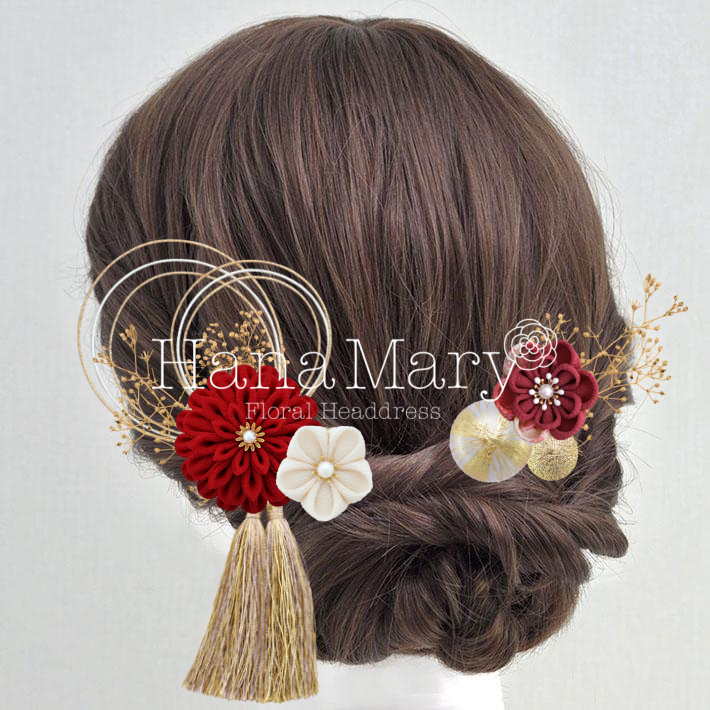 紅白×ゴールド