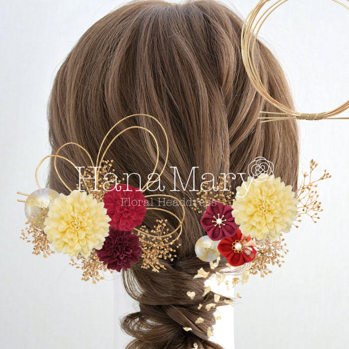 卒業式用(赤、ボルドー2）