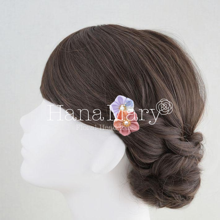 ピンクパープル細工