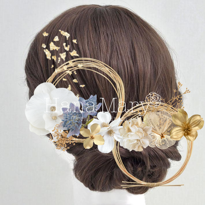 胡蝶蘭とハナミズキ