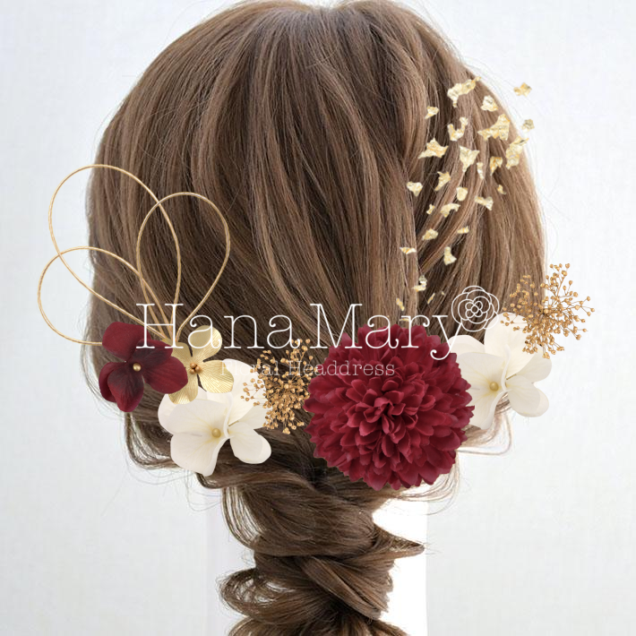 クールな髪飾り（レッド）