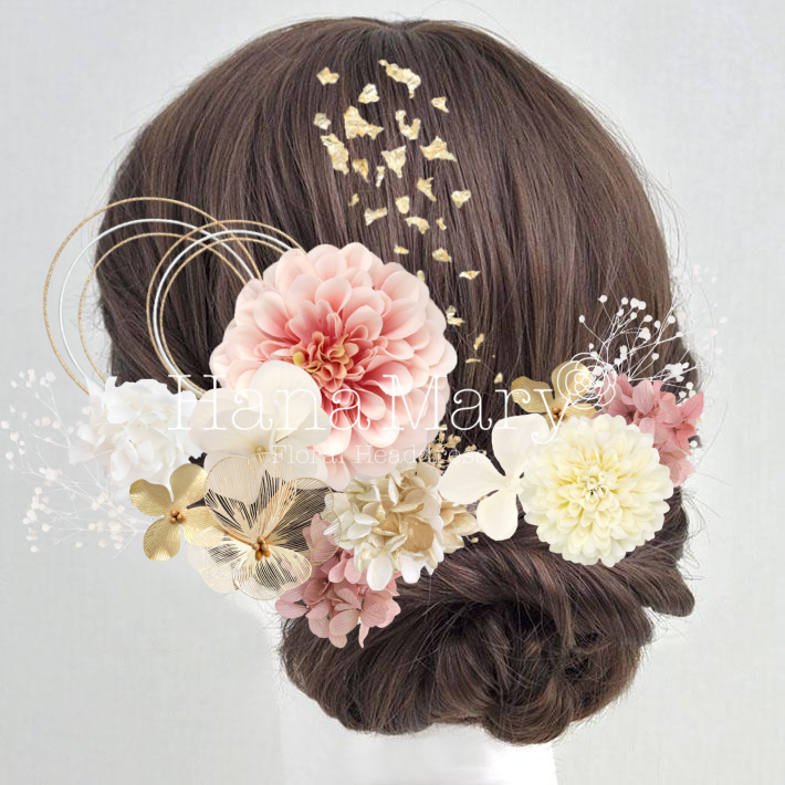 ピンク×ホワイト