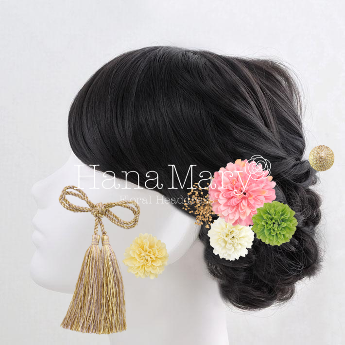 ポンポンマム4つのセット