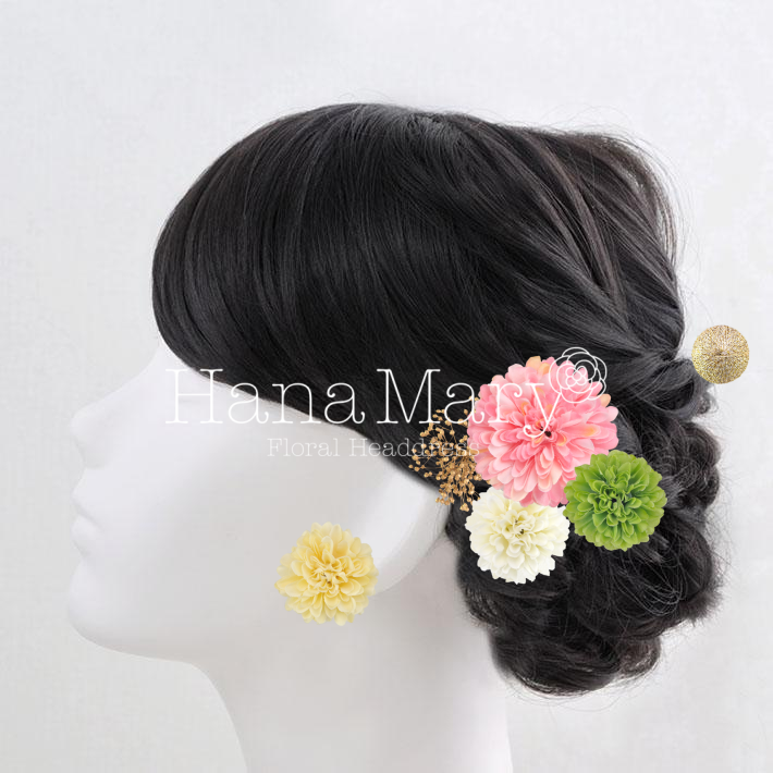 ポンポンマム4つのセット水引なし