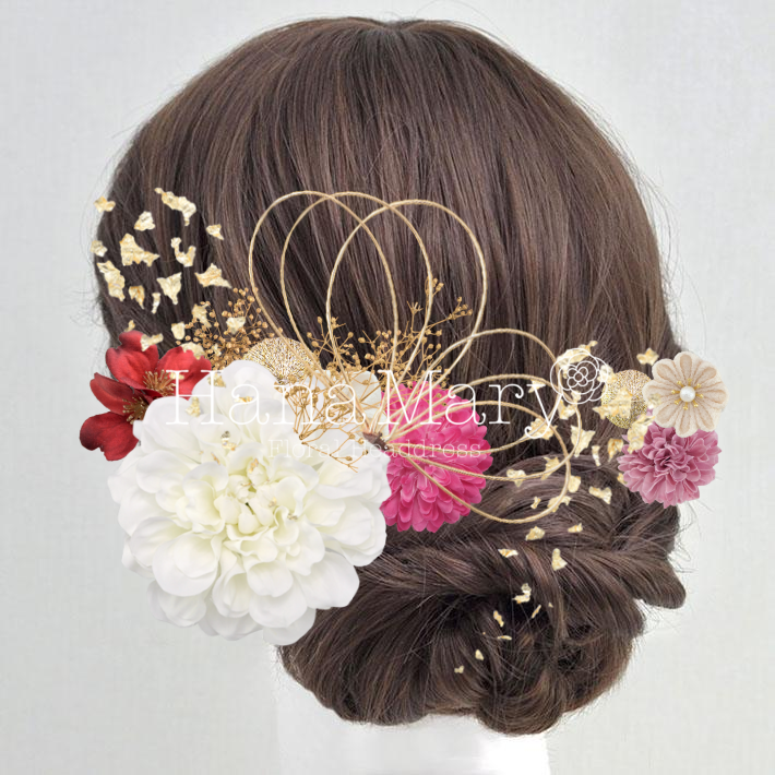 凛の彩り　金箔　卒業式　成人式