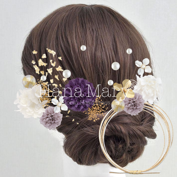 紫のグラデーション