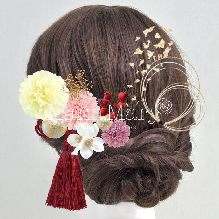 アレンジ(ピンク、赤、白系)