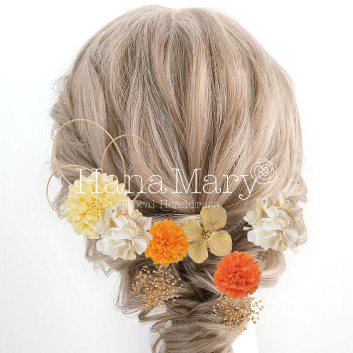 卒業式用オレンジ！