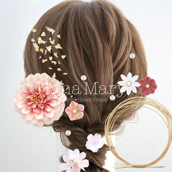 ピンクの編み下ろし2