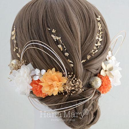 和と洋と 卒業式 成人式 結婚式【サンカラー】袴 振袖 着物 水引き 鞠玉