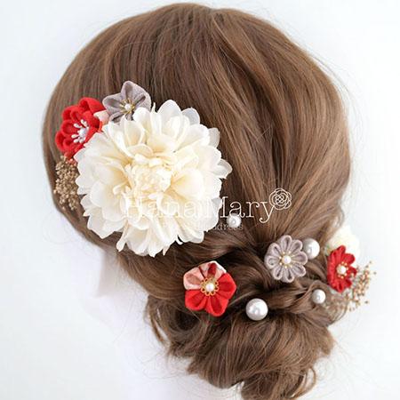 組み合わせ自由 花の髪飾り専門店 Hanamary ハナマリー