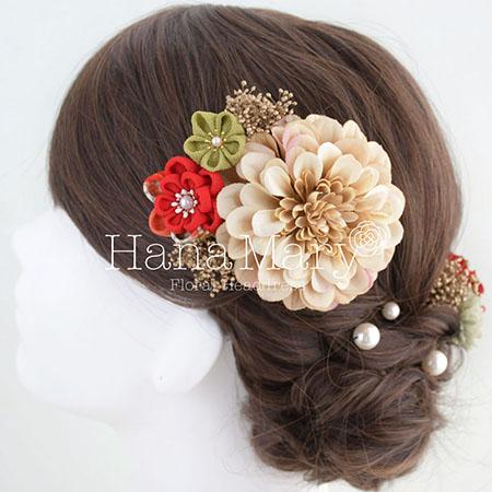 卒業式の髪飾り | 組み合わせ自由！ 花の髪飾り専門店 HanaMary 