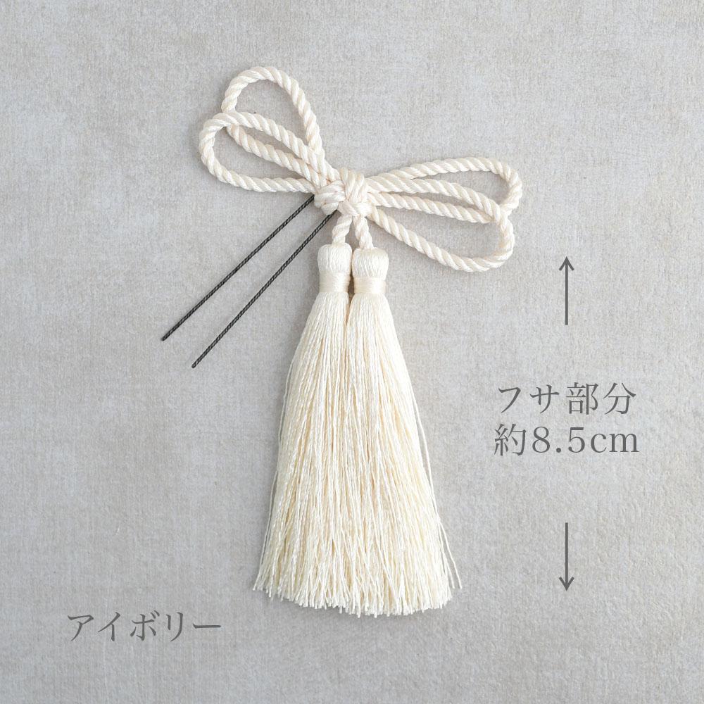 花飾り アレンジ名 つまみ細工で可愛らしく【淡色青】卒業式 成人式