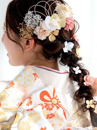 あみ下ろしを華やかに