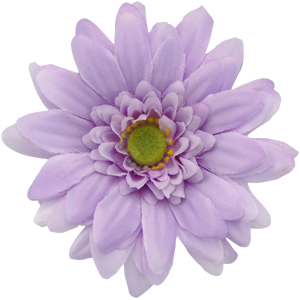 花飾り アレンジ名 水色ダリア うす紫ガーベラコーデ 組み合わせ自由 花の髪飾り専門店 Hanamary ハナマリー